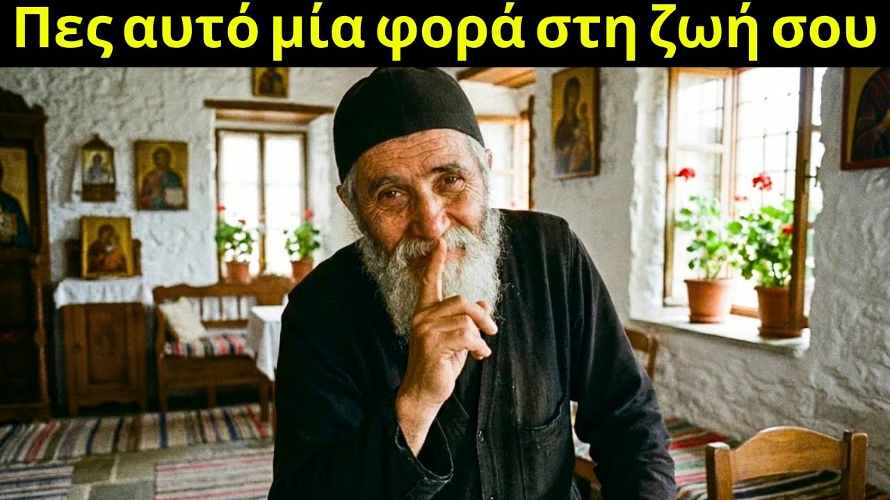 Πες το μία φορά στη ζωή σου — και δες ιερό θαύμα | Άγιος Παΐσιος