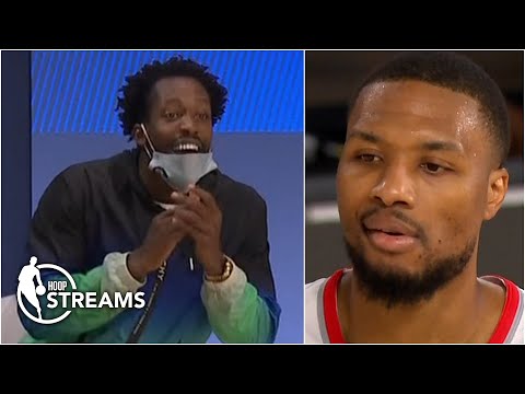 Reacting to the trash talk between Damian Lillard, Patrick Beverley & Paul George | Hoop Streams