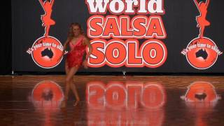 Salsa Solo 2016 Semi Pro Female Salsa Soloist Lucy Morton