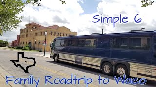 Family Traveling in a Bus !!!  Houston to Waco Texas Roadtrip