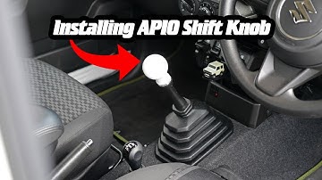Installing APIO Shift Knob