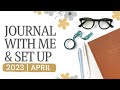 Journal With Me March &amp; April Set Up 2023 | Hemlock &amp; Oak Daily Planner