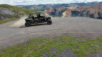 Polaris RZR Slow-motion crash