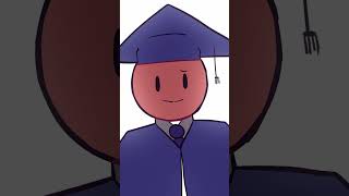Last day of school…ever🥲 #animation #graduation #relatable #highschool #classof2025 #viral