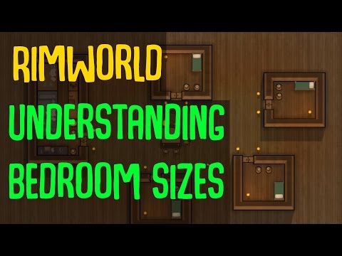 rimworld: understanding bedroom sizes! what are the optimal bedroom