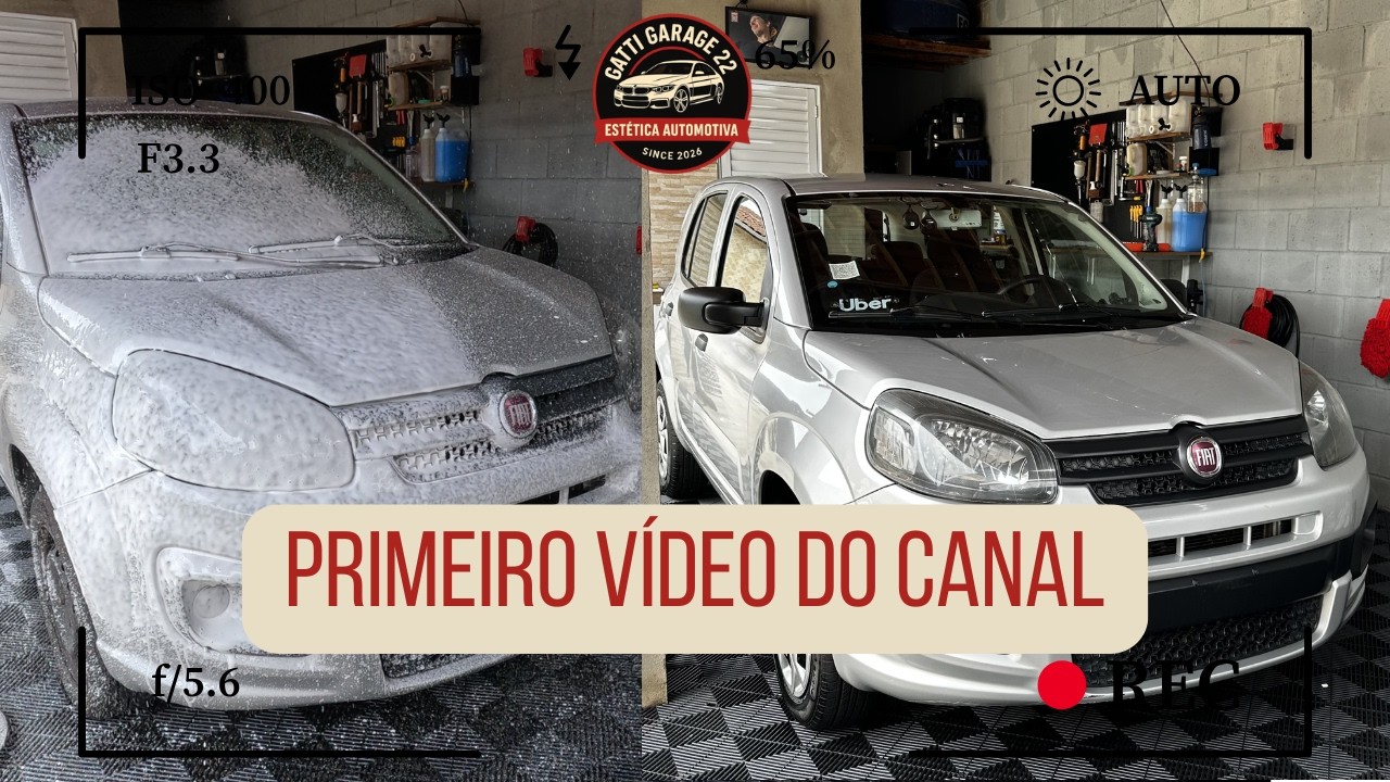 Primeiro Vídeo do Canal… e Já Foi Assim! | Lavagem Detalhada