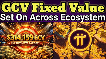 GCV Set On Across Ecosystem | Pi Network New Update | Pi Network GCV Value | Pi Price Prediction 