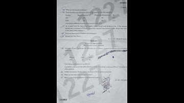 Calicut University | B.Com 6th Sem Fundamentals of Investments 2023 Question Paper 📚 #shorts