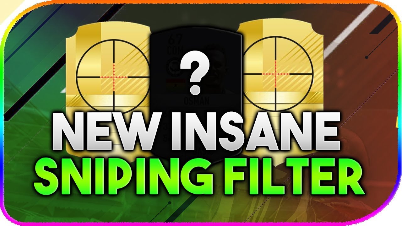 FIFA 17 | BRAND NEW INSANE SNIPING FILTER | MAKE 100K IN AN HOUR! (FIFA 17 TRADING METHOD)