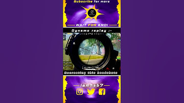 Recreated Dynamo Triple Knock Awm Headshots. #shorts #viral #pubgmobile