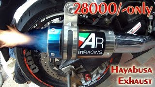 Hayabusa Exhaust Sound... TBR / BROCKS / RACE FIT