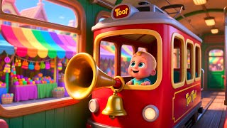 Toot Toot Tiny Tram 🚋 | Fun Learning Video for Kids | Preschool Train Adventure