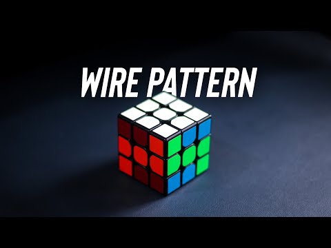 WIRE PATTERN IN 3X3 RUBIK’S CUBE