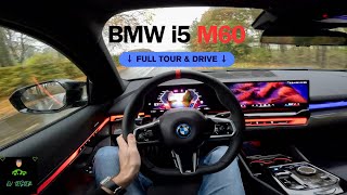 BMW i5 M60 | 600 HP WITH A SOUNDTRACK | FULL TOUR & DRIVE | 0-100 km/h