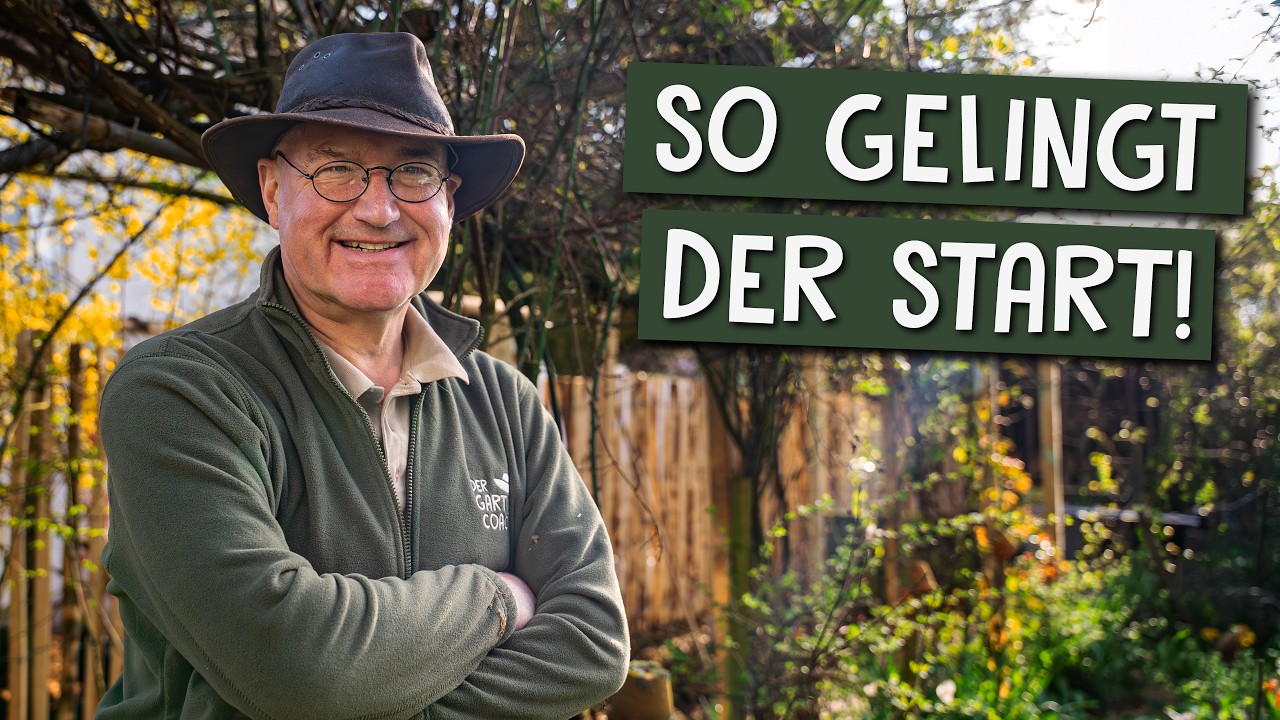 5 Basics für dein erstes Gartenjahr – Gartencoach Video