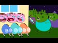 Zombie Apocalypse, Please Save Peppa ! Daddy Pig Turn Into Zombies | Peppa Pig Funny Animation