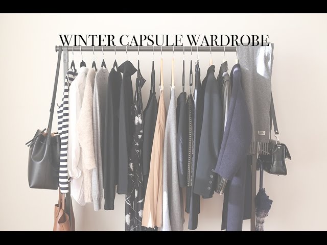 Winter Minimal Capsule Wardrobe