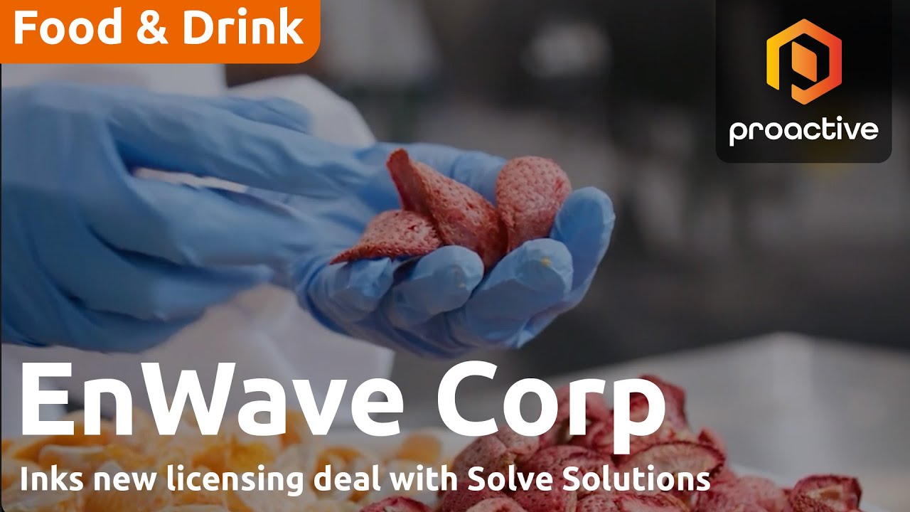 EnWave signs commercial license with Brazil’s Solve Solutions for exclusive use of REV tech