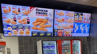 Professional Video Menu Board Design | Restaurant Digital Display Animation