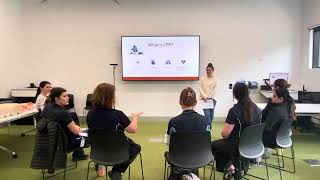 TAEDEL401 project 3. CPR knowledge session. Jazmine Hull