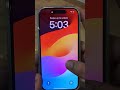 iPhone safety by turning off control center from screen lock| iphone15#iphone#iphone15#safety