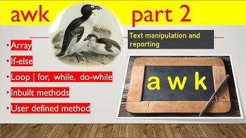 Linux | 4 | awk - tutorial part 2