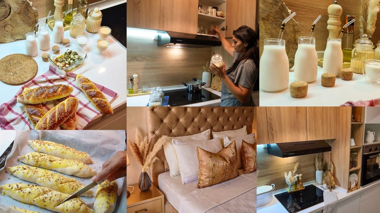 الإقتصاد فالمصروف🌾 تحضير منتوجات بالبيت دون شرائها💯 خبز السندويتشات رطب جبن داناب منزلي Motivation