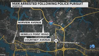 NPD: Man arrested after pursuit, shooting at officers