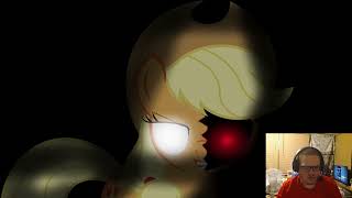 I'M BEING PURSUED BY THE APPLEJACK VARIANTS!!! | Slender Ponies: Apple Orchard Fun screenshot 2