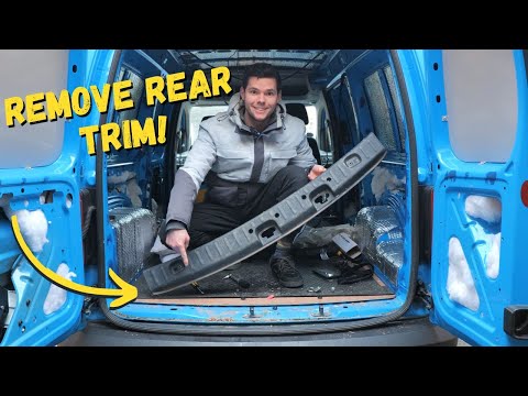 Removing REAR TRIM On A VW Caddy!