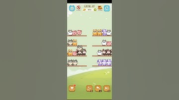 CAT SORT PUZZLE #androidgameplay #mobilegameplay #mobilegaming