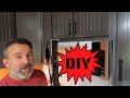 HOW TO Install Over the Range Microwave Vent Hood Combination | Log Home Kitchen Tour!!!