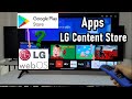 Instalar la google play store en televisores lg es posible no se puede ya que no son android tvs