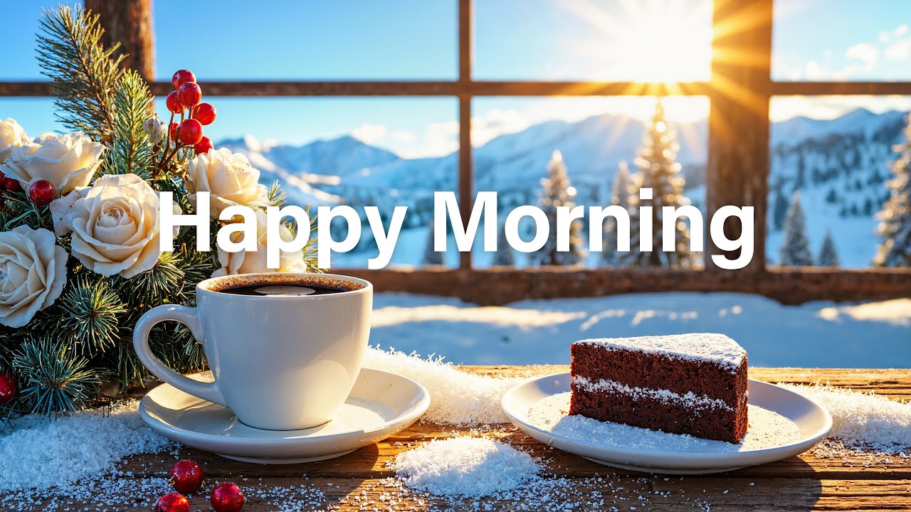Happy Morning ☕❄️ Chill Mix 2026 – Wake Up Happy with Fresh Energy & Positive Vibes