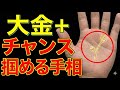 これから大金やチャンスをつかむ！輝かしい人生が始まる人の手相