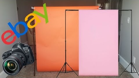 $22 Kshioe Backdrop Stand Unboxing & Set Up Review[ Ebay Buy]