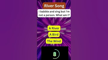 Thumbnail of Only Geniuses Can Solve This River Song! #riddle #riddles