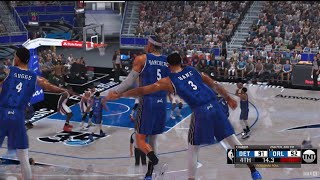 🏀 Magic vs Pistons NBA Playoffs LAST SECOND Thriller! | NBA 2K17  Realistic Gameplay