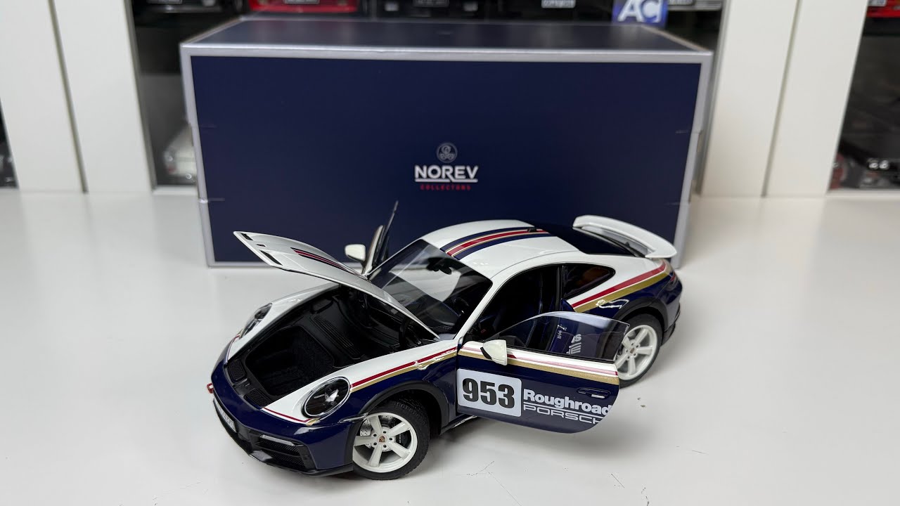 norev 1/18 Porsche 911 Dakar Roughroads 2023 グリーンメタリック