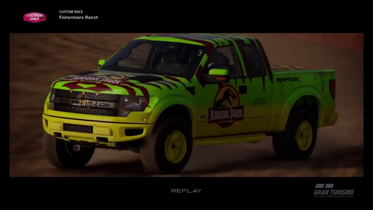 Gran Turismo Sport to Jurassic Car Park ! YouTube