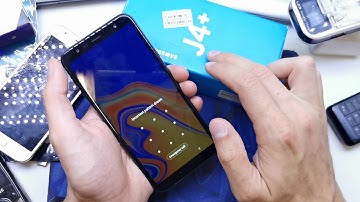 Harde reset SAMSUNG GALAXY J4+ | Fabrieksinstellingen herstellen | Omzeilen van patroon en pincode