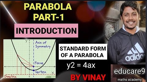 PARABOLA PART-1 || INTRODUCTION AND BASICS || MATHS-2B ( IPE) || CLASS-12 || BY VINAY