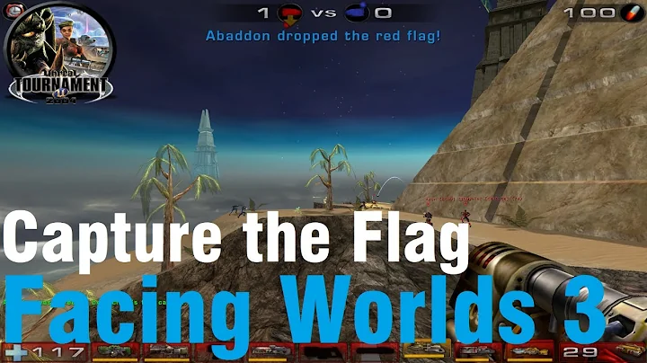 Unreal Tournament 2004 - Capture the Flag on Facing Worlds 3 - No Commentary