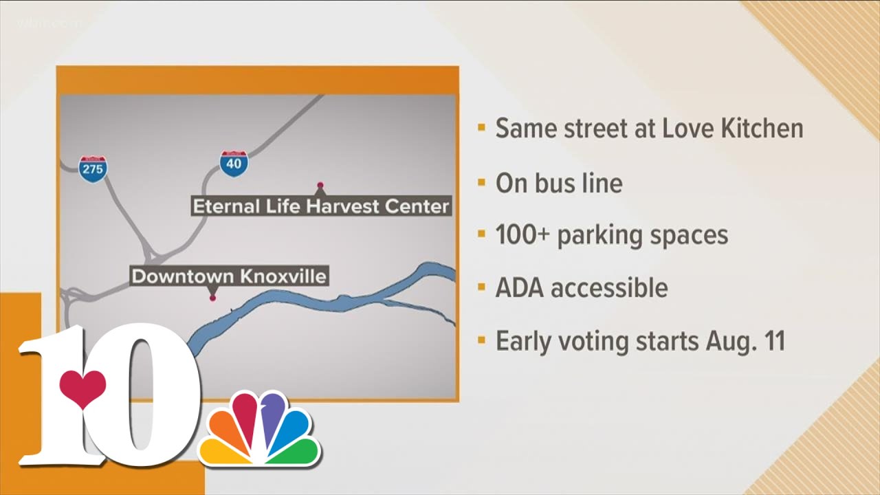 Knox County leaders choose new voting location in East Knoxville YouTube