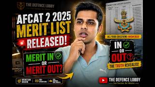 AFCAT Merit List Out..Am I In? #afcat #afcat2026 #indianairforce #ssb #defenceaspirants