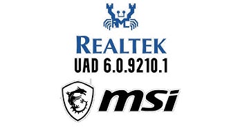 Realtek UAD Audio Driver (Update Only)  6.0.9210.1