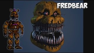 Как Создавался Fredbear (Фредбер) Five Nights At Freddy's 4 Extra Making