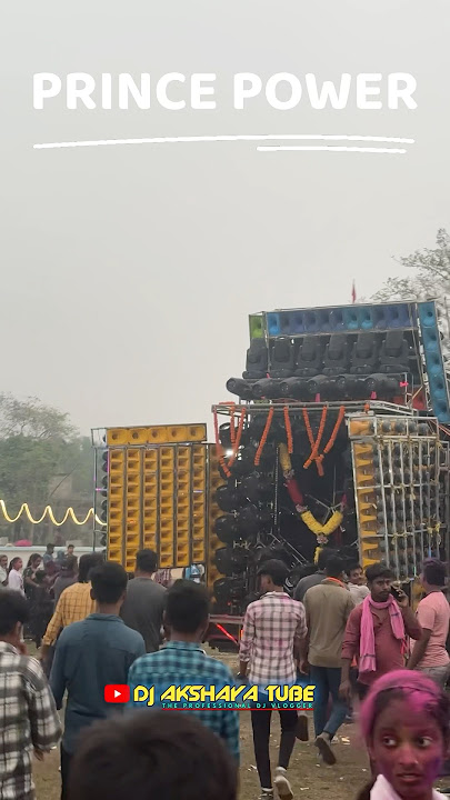 DJ PRINCE POWER FULL SETUP IN SAMPEI MELANA 2025 #djprincepower #djakshayatube #akshayatube