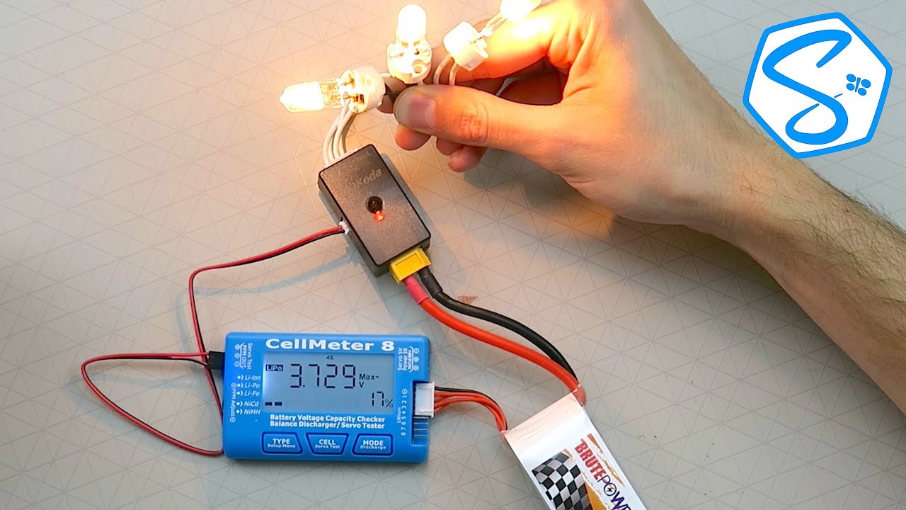 3 en 1 LCD RC Descargador de batería Equilibrador 2-6s Medidor de voltaje de batería Lipo