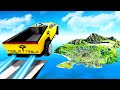 Jumping TESLA CARS Across the GTA 5 Map!